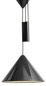 HAY Nastavitelné závěsné svítidlo Compass 430, soft black AE387