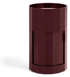 HAY Úložný stolek Facet Cabinet 101, burgundy