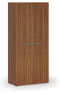 Šatní skříň s výsuvem PRIMO WOOD, 1781 x 800 x 420 mm, ořech