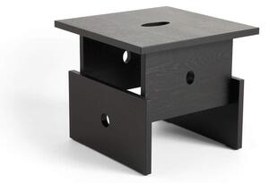 HAY Konferenční stolek Wood Box, black lacquered oak