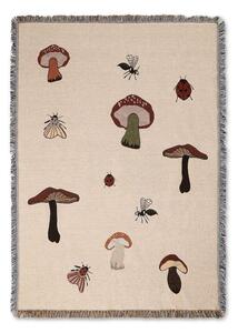 Ferm Living Tapiserie Forest Tapestry Blanket, sand