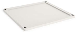 HAY Plastové víko Colour Crate Medium Square/Cube, off-white