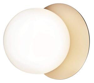 Nuura Nástěnné/stropní svítidlo Liila 1 Medium, nordic gold/opal 2046002