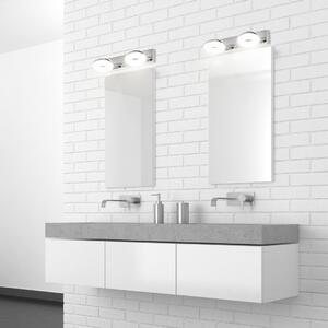 Rabalux 5717 LED koupelnové nástěnné svítidlo nad zrcadlo Beata 2x5W | 930lm | 4000K | IP44 - chrom