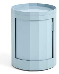 HAY Úložný stolek Facet Cabinet 100, misty blue