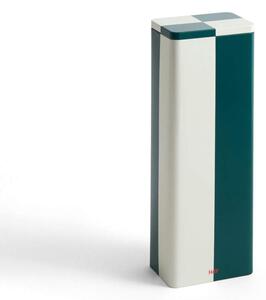 HAY Plechová dóza Tin Container Slim, green and off-white