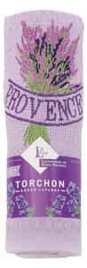 Lavanderaie de Haute Provence Utěrka Provence s výšivkou - fialová
