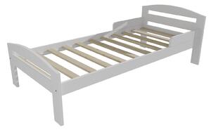 Vomaks Dětská postel M 011 NEW* se zábranou Rozměr: 90 x 160 cm, Barva: barva bílá