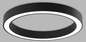 LED2 3270351DT LED přisazené stropní svítidlo Saturn Slim 1x60W | 4200lm | 3000-4000K - černá