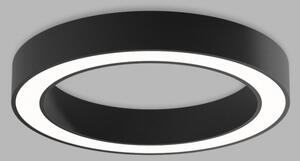 LED2 1273653DT LED přisazené stropní svítidlo Saturn Slim 1x50W | 3700lm | 3000-4000K - černá