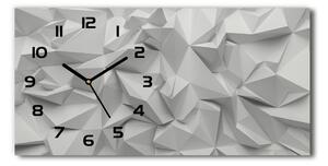 Skleněné hodiny na stěnu tiché Abstrakce 3D pl_zsp_60x30_f_45558719