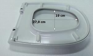 Cersanit Arteco WC sedátko duroplast / antibakteriální, bílá, K667-001