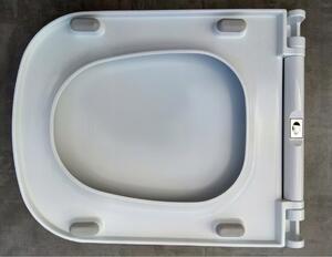 Cersanit Caspia, antibakteriální toaletní sedátko z duroplastu, bílá, K98-0145
