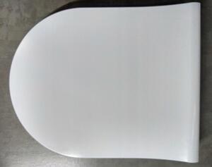Cersanit City Oval, antibakteriální SLIM toaletní sedátko z duroplastu, bílá, K98-0146