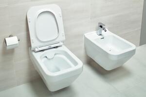 Cersanit Crea WC sedátko hranaté duroplast/antibakteriální, bílá, K98-0178