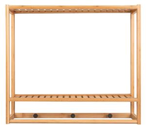 Nástěnný věšák Sheer bamboo Leitmotiv (Barva-bambus)
