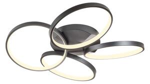 Redo 01-2683 LED přisazené stropní svítidlo ESPIRAL | 64W integrovaný LED zdroj | 4380lm | 3000K