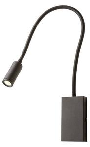 Redo 01-2755 LED bodové nástěnné svítidlo WALLIE | 3W integrovaný LED zdroj | 135lm | 3000K