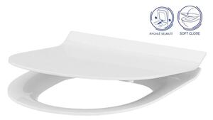 Cersanit Crea WC sedátko ovál duroplast / antibakteriální, bílá, K98-0177