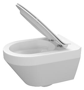 Cersanit Crea WC mísa závěsná oválná CeanOn bez sedátka, bílá, K114-015