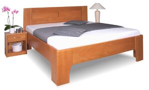 Manželská postel z masivu OLYMPIA 3, masiv buk, olej třešeň