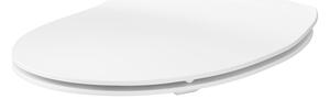 Cersanit Moduo/Delfi WC sedátko z duroplastu s pomalým zavíráním, bílá, K98-0138