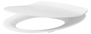Cersanit Moduo/Delfi WC sedátko z duroplastu s pomalým zavíráním, bílá, K98-0138