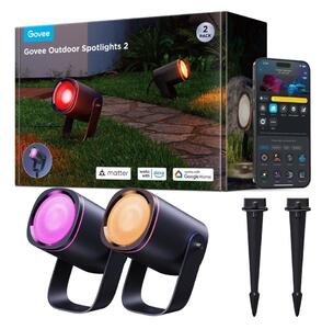 Govee - LED RGBWW Stmívatelný reflektor LED/12W/230V IP67 2700-6500K Wi-Fi