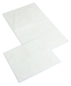 BELLATEX BANY MICRO sada - bez výkroje Bílá sada 50x80, 50x40 cm