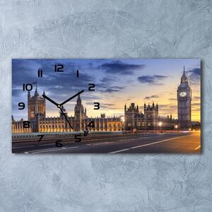 Skleněné hodiny na stěnu tiché Big Ben Londýn pl_zsp_60x30_f_55189515