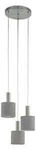 Eglo 97673 - Lustr na lanku CONCESSA 2 3xE27/60W/230V