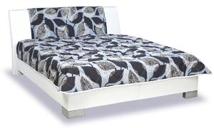 Čalouněná postel s úložným prostorem Leontýna