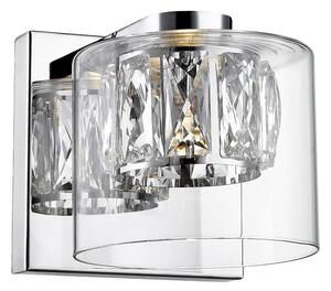 Zuma Line W0389-01A-B5AC LED nástěnné svítidlo GEM | 5W integrovaný LED zdroj