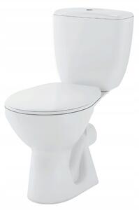 Cersanit MITO GREY, WC kombi 3/6 lit. se zadním odpadem + WC sedátko PP, TK002-005