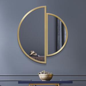 Zrcadlo Naseo Gold 90 x 100 cm