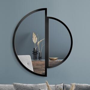 Gaudia Zrcadlo Naseo Black Rozměr: 75 x 85 cm