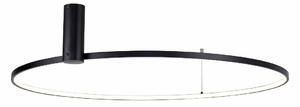 Zuma Line 89429-90BK LED přisazené stropní svítidlo HORIK | 40W integrovaný LED zdroj | 3000/4000/6000K