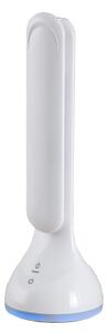 Rabalux 1515 LED stolní svítidlo Justin 1x4W | 253lm | 4000K - LCD displej, USB, bílá