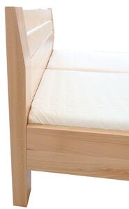Zvýšená postel z masivu Hugo, 160x200, 180x200, masiv buk