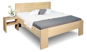 Zvýšená postel z masivu Dan, 120x200, 140x200, masiv buk