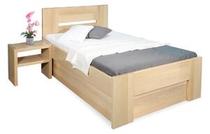 Zvýšená postel s úložným prostorem Matěj, 80x200, 90x200, masiv buk