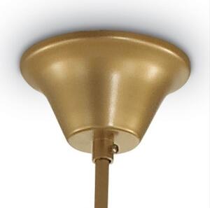Ideal Lux 155968 závěsné stropní svítidlo Konse Oro 1x60W|E27 - zlaté