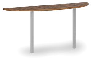 Přístavba pro kancelářské pracovní stoly PRIMO, 1600 mm, ořech