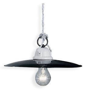 Ferroluce Závěsné retro svítidlo POTENZA, ∅ 30 cm, 1xE27