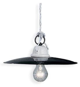 Ferroluce Závěsné retro svítidlo POTENZA, ∅ 25 cm, 1xE27