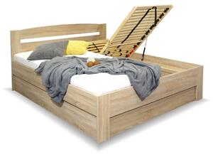 Rozšířená postel s úložným prostorem Maria 200x220