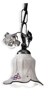 Ferroluce Závěsné vintage svítidlo PISA, ∅ 12 cm, 1xE14