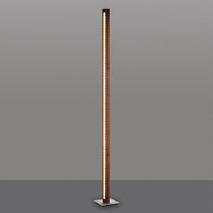 HerzBlut Leonora LED stojací lampa 122,5cm ořech