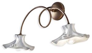 Ferroluce Nástěnné designové svítidlo LECCO, d. 62 cm, 2xE14