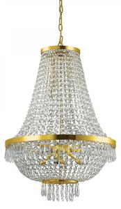 Ideal Lux 114743 závěsné stropní svítidlo Casera Oro 12x40W|G9 - zlaté